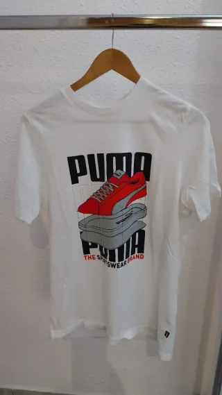 Camiseta Puma Blanca Talla M