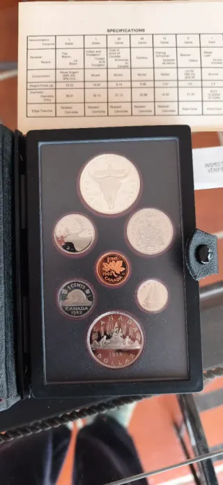 Dolar Plata - Monedas Canadá 1982