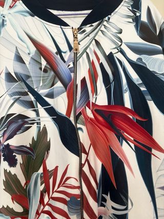 Chaqueta Bomber Estampada