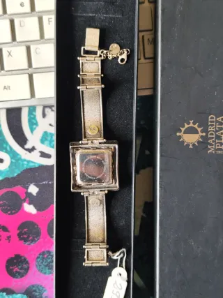 Reloj de Plata 925 con piedras ópalos