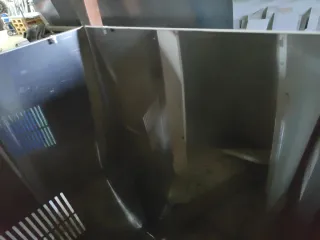 Alargo de campana de cocina en inoxidable