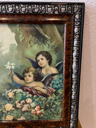 Cuadro Religioso Virgen y Niño