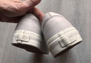 Zapatillas Vans Piel Cremallera Gris