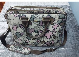 Maletín Tous original multicolor asas y correa
