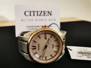 Reloj Citizen Eco-Drive Super Titanium Dorado