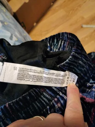 Pantaloni velluto scozzese