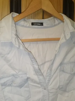 Camisa vaquera ligera Keirebec - Talla XL vintage