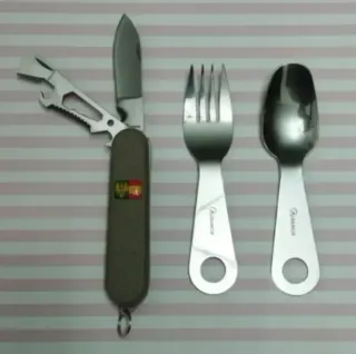 OFERTA SET CUBIERTOS CAMPAÑA EJ. TIERRA CAMO PIXEL