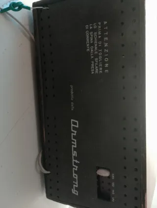 Radio antigua válvulas