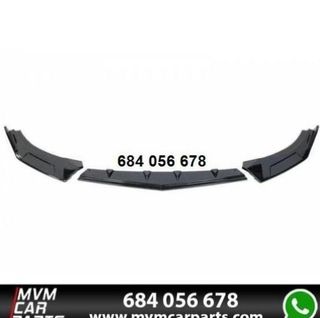 Spoiler Delantero Volkswagen Golf 8 Negro Brillant