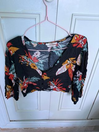 Blusa floral Pull&Bear Talla M