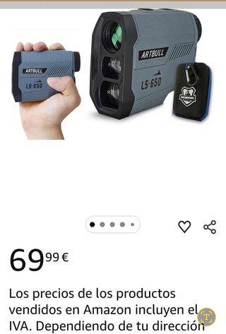 Telemetro ARTBULL LS-650 650m Nuevo