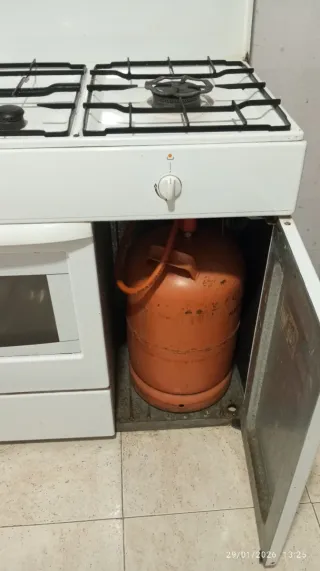 Cocina de gas butano