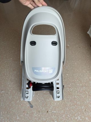 Silla portabebés para bicicleta