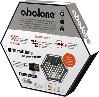 Asmodee- sechseckig Abalone, Color Otro, Norme (AB