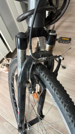 Bicicleta B'Twin Riverside 500 Gris