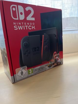 Nintendo Switch + Mario Kart world con garantía