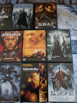 Pack 14 dvd Accion ciencia ficcion etc
