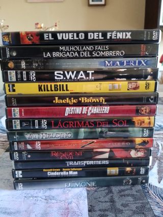 Pack 14 dvd Accion ciencia ficcion etc