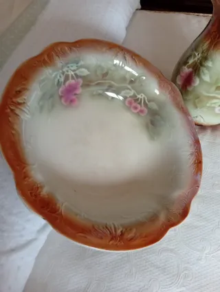 Palangana y jarra vintage floral