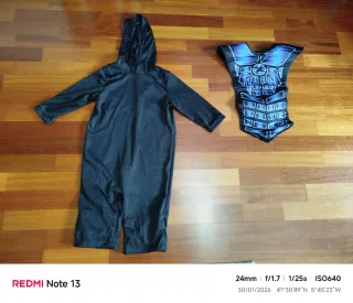 Disfraz samurái niño talla 2-3 años