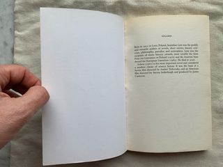 Libro en inglés: Solaris.