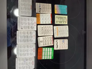 Calendarios de bolsillo