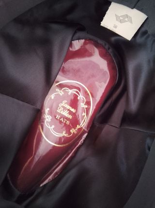 Cappello James Dillon Grigio lana vintage fedora