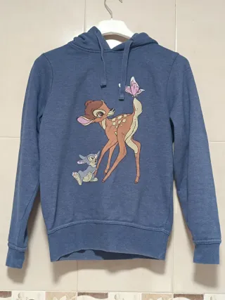 Sudadera Bambi Disney Azul