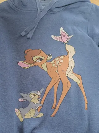 Sudadera Bambi Disney Azul