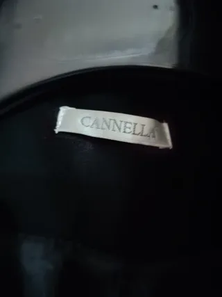 Cappottino donna Cannella nero/oro