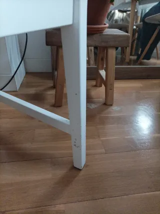 Sillas Ikea madera y tela