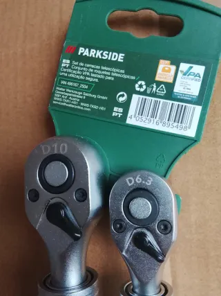 Set Carracas Telescópicas Parkside