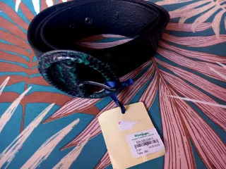 Cinturón Jo & Mr. Joe Piel Serpiente