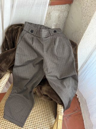 Pantalones de vestir a cuadros