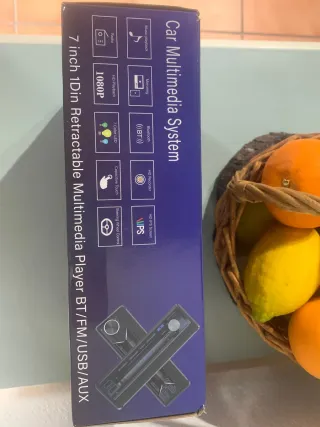 Reproductor Multimedia Coche Retráctil