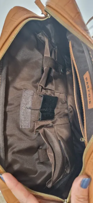 Bolso/maletin de piel efecto cocodrilo