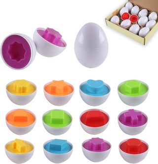 Juguetes de Huevos Montessori Niños para Niños Mon