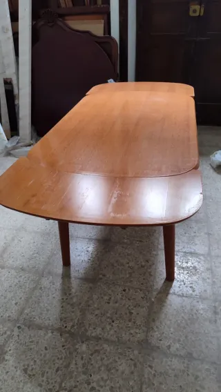 Mesa comedor extensible madera