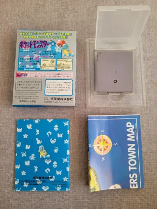 Pokemon Azul Japon Nintendo Game Boy Caja