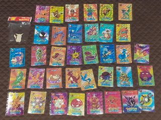 Mazzo Laser Cards deck Pokemon vintage set anime 1
