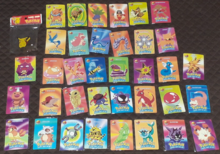 Mazzo Laser Cards deck Pokemon vintage set anime 1
