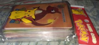 Mazzo Laser Cards deck Pokemon vintage set anime 1
