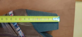 Botas Mustang Marrones Tacón Ancho