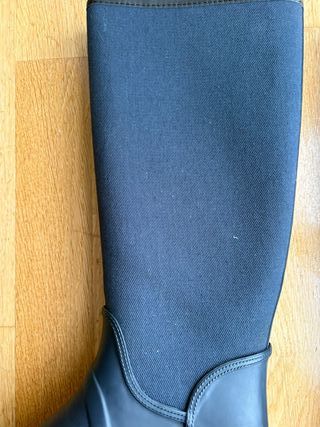 Botas de agua altas Massimo Dutti T40 azul marino