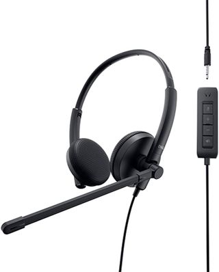 Dell Auriculares con Micrófono Negro