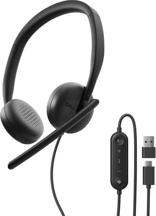 Dell Auriculares con Micrófono Negro