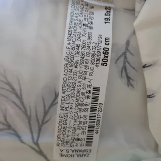 Fundas de almohada Zara Home 50x60 cm (Pack 2)