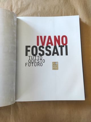 Libro ivano fossati tutto questo futuro