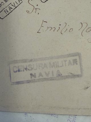 Lote de Cartas y Sobres España. CENSURA MILITAR